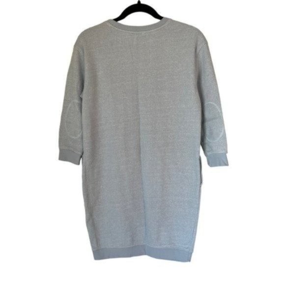 ATM Anthony Thomas Melillo 3/4 Sleeve Sweatshirt Dress with Pockets Size Small - Picture 3 of 9